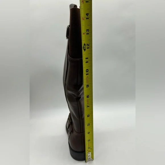 Baretraps Carmen Vegan Knee-High Riding Boots Brown Size 6.5 New With Box - Picture 6 of 9